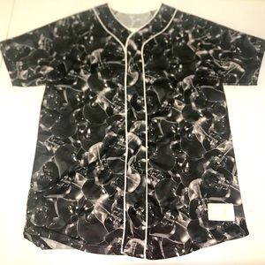 Darth Vader On The Byas small Jersey tee